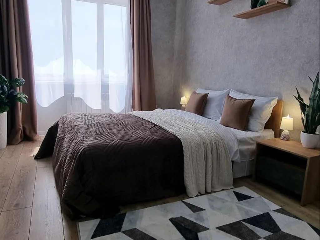 Солнечный уют в ЖК Лазурный - квартира для 4 гостей (Уютный Дом)