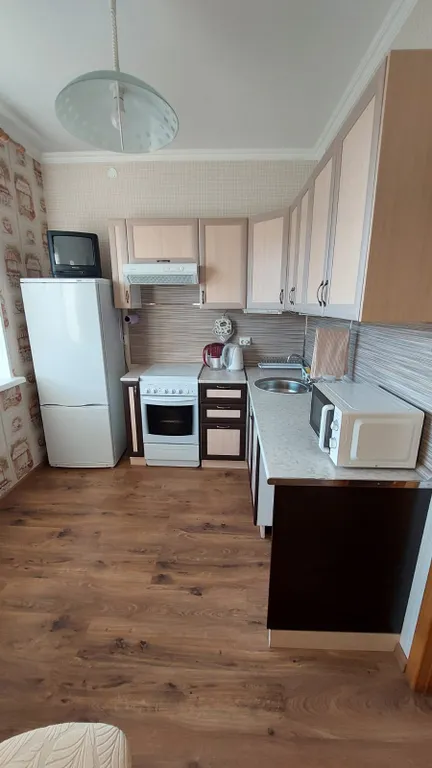 Уютная квартира у метро Дыбенко и парка Оккервиль