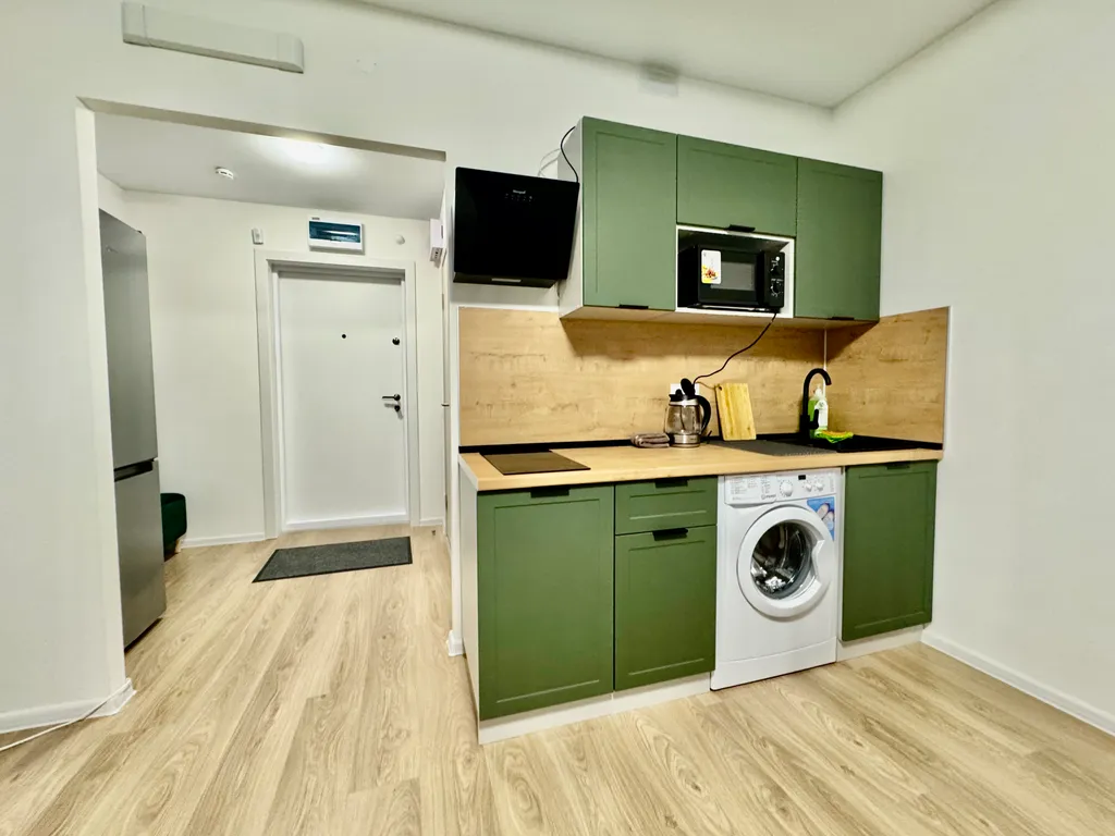 Студия на 16 этаже в Парковом