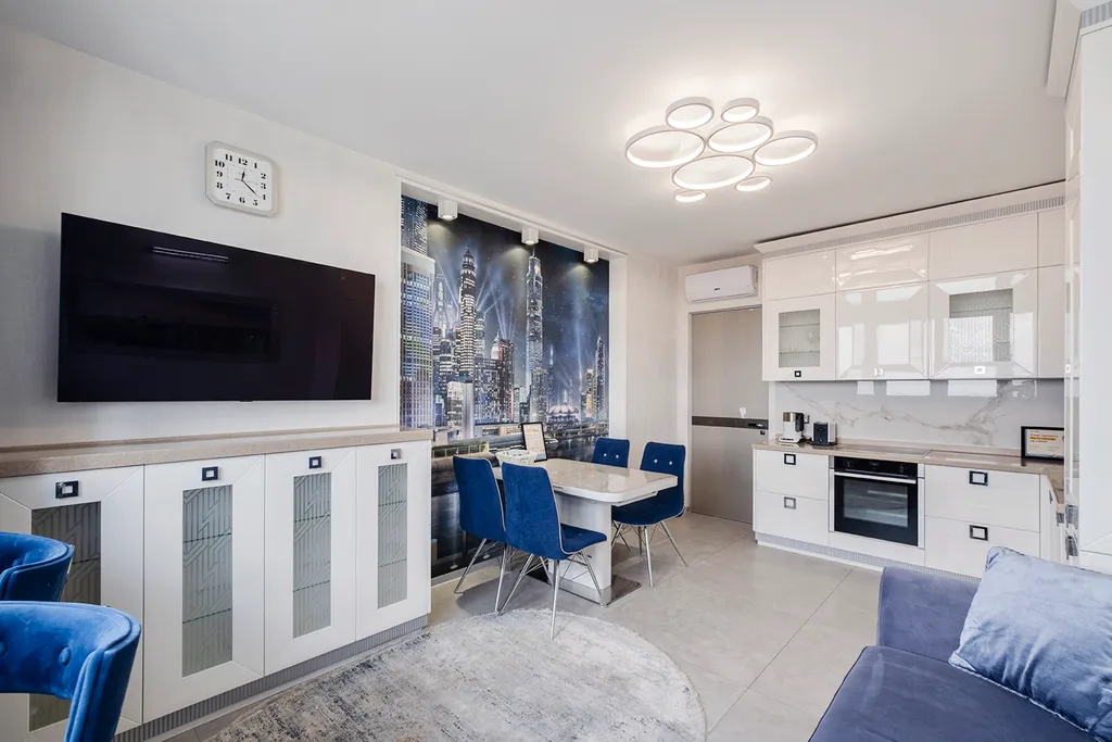 Функциональная квартира с видом на город