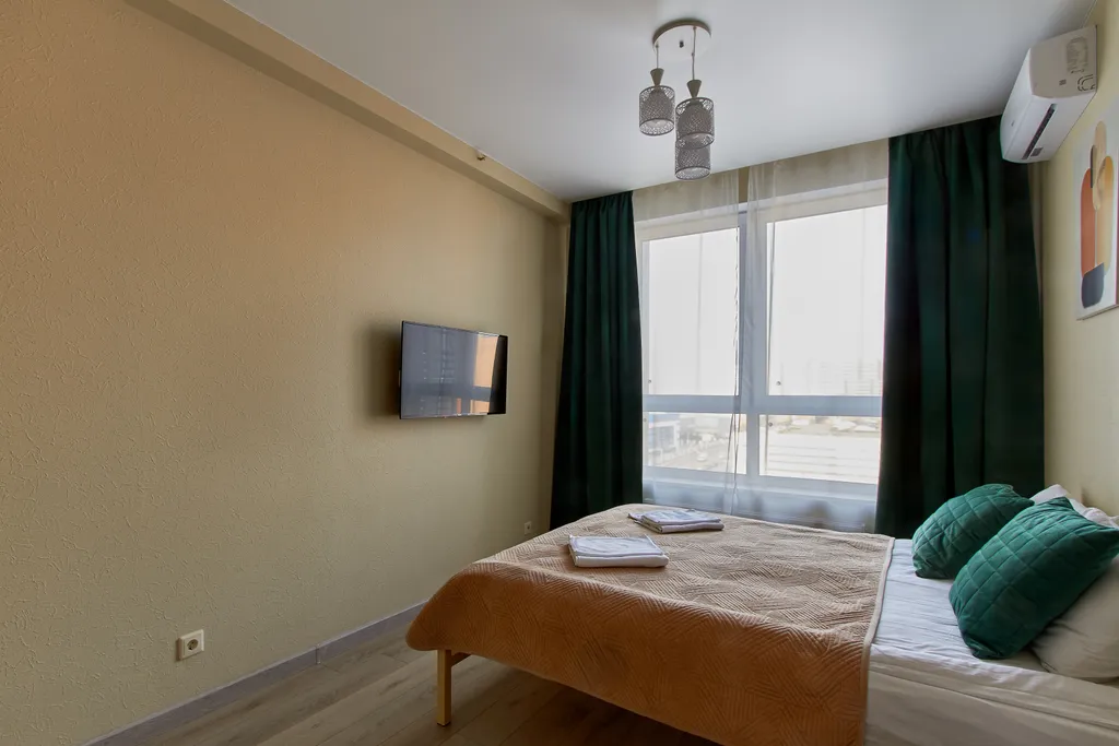 Комфортная квартира ледовая арена с бесплатным wi-fi