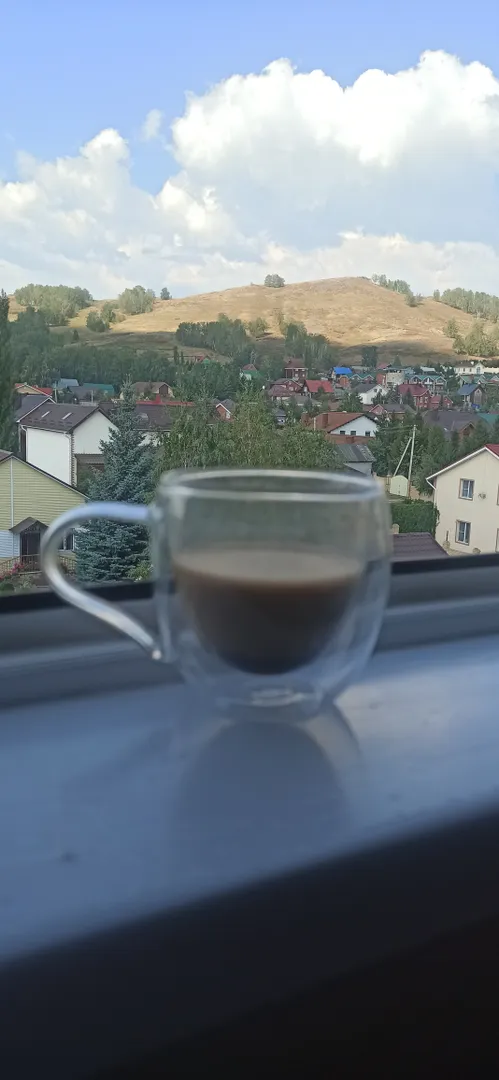 Вид из окна-утро
