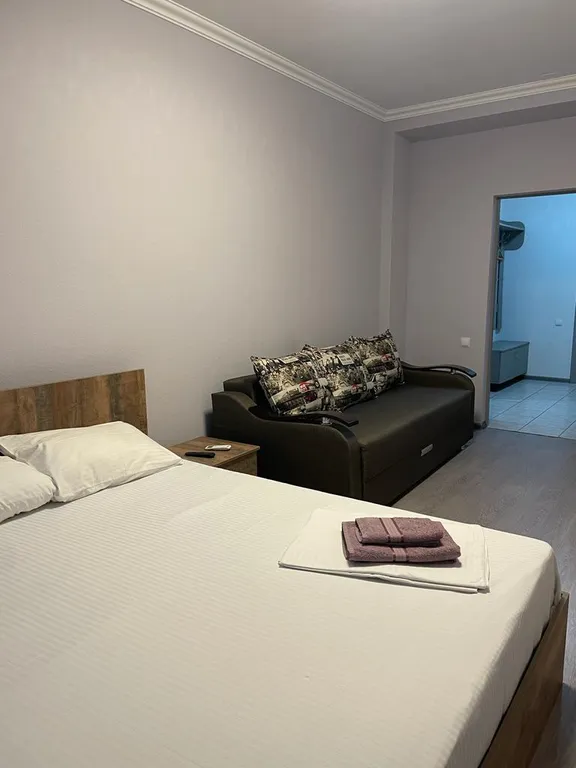 Четырёхместный номер с кухонной зоной