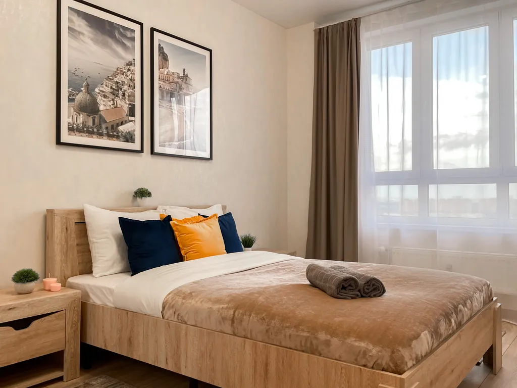 Апартаменты на 22 этаже