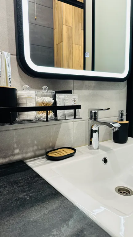 Стильная новая студия с видом на горы