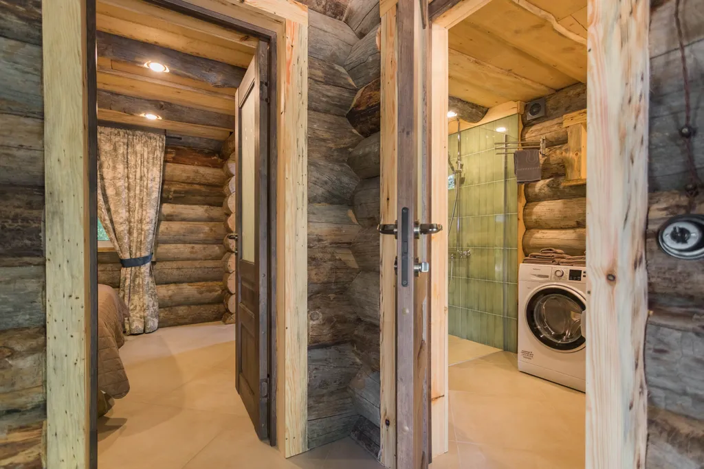 Коттедж из сосны Кело с видом на озеро