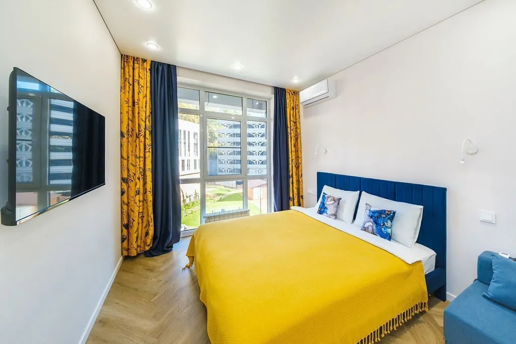 Квартира Дизайнерская светлая студия для 3 человек — аренда посуточно в Дагомыс