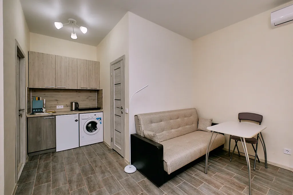 Уютная студия с террасой