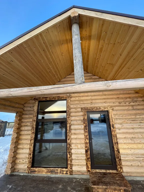 Дом-баня с бассейном и купелью