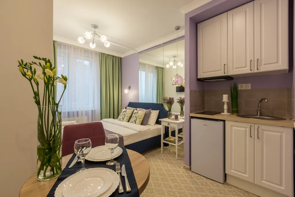 Апартаменты Кварт-Отель студия Лаванда