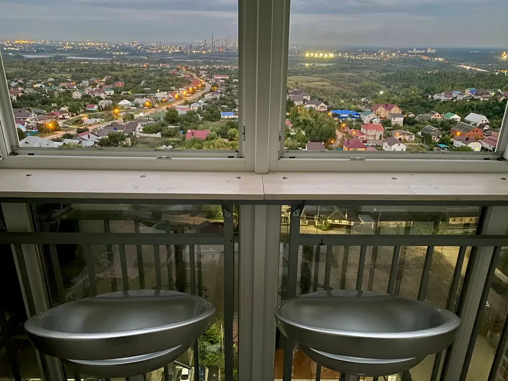 Неповторимый вид с 20 этажа, новая евродвушка с хорошим ремонтом