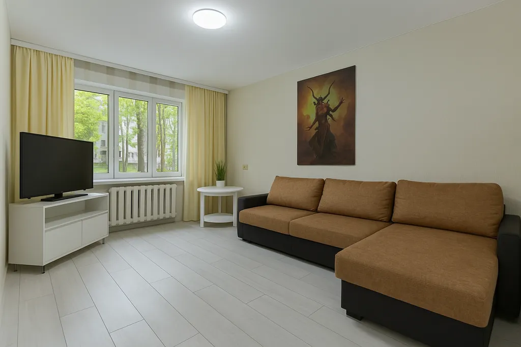 Новая квартира недалеко от центра