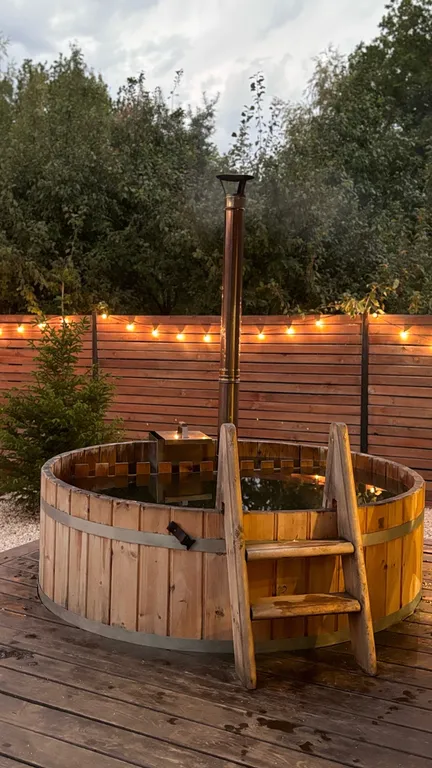 Уникальный барнхаус с купелью сауной и домашним кинотеатром