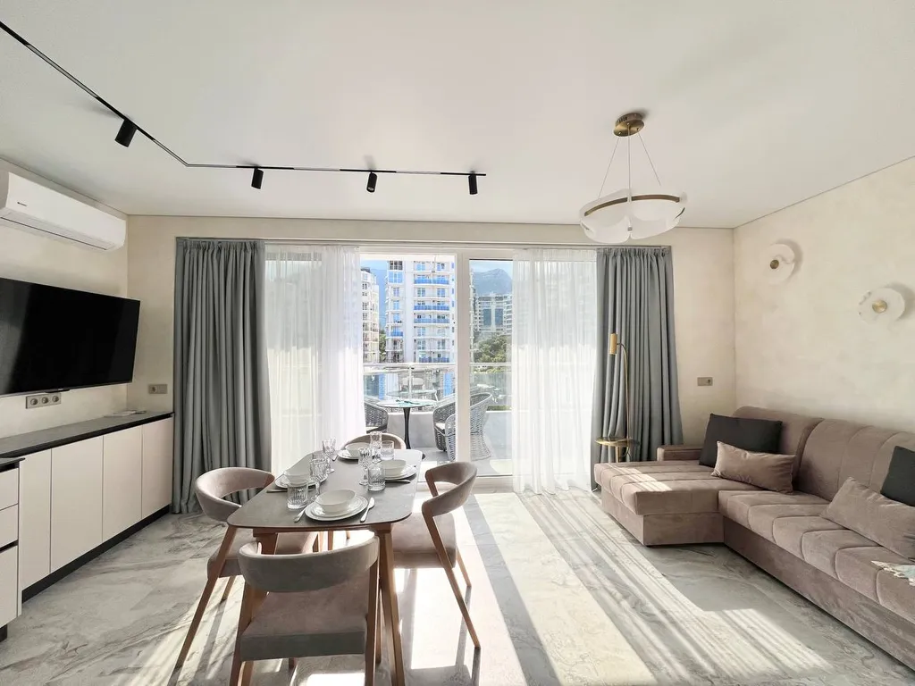 Квартира Современный апартамент с бассейном — аренда посуточно в Гурзуф