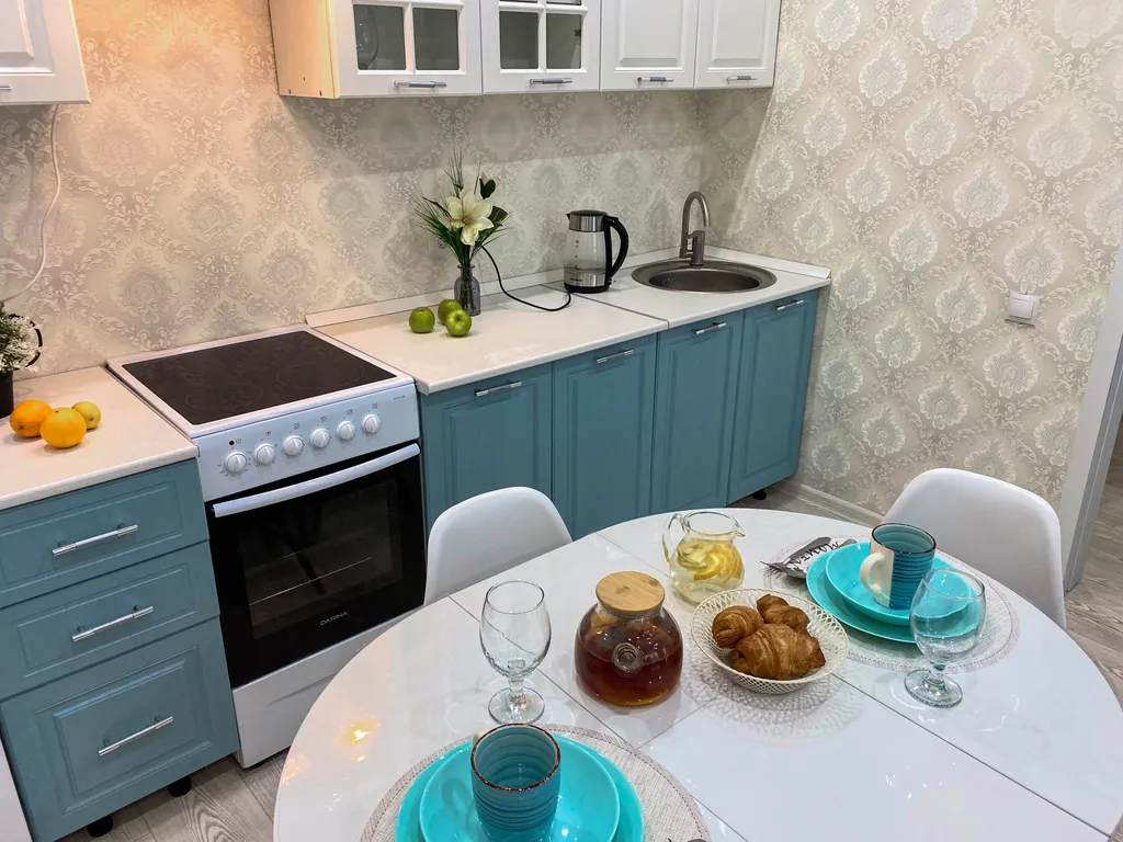 Светлая квартира у аквапарка Улёт