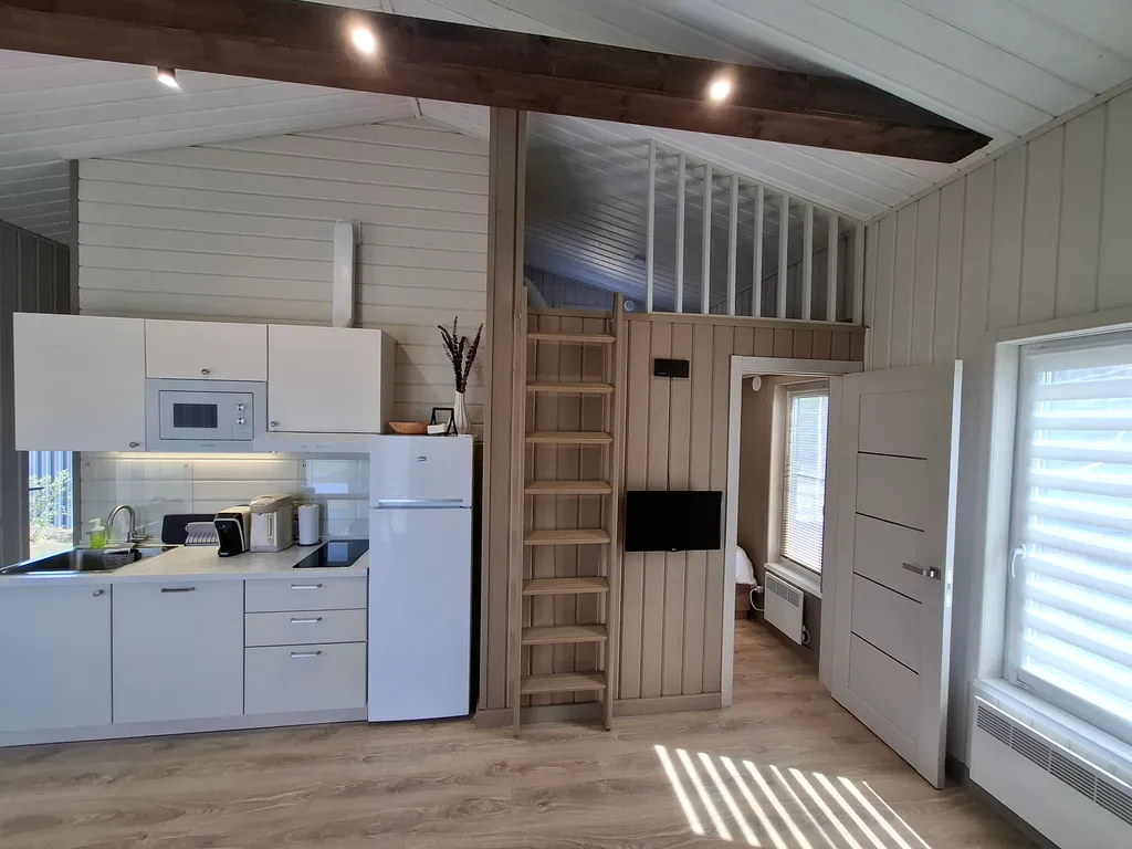 Scandic house с русской баней в 30 минутах от города