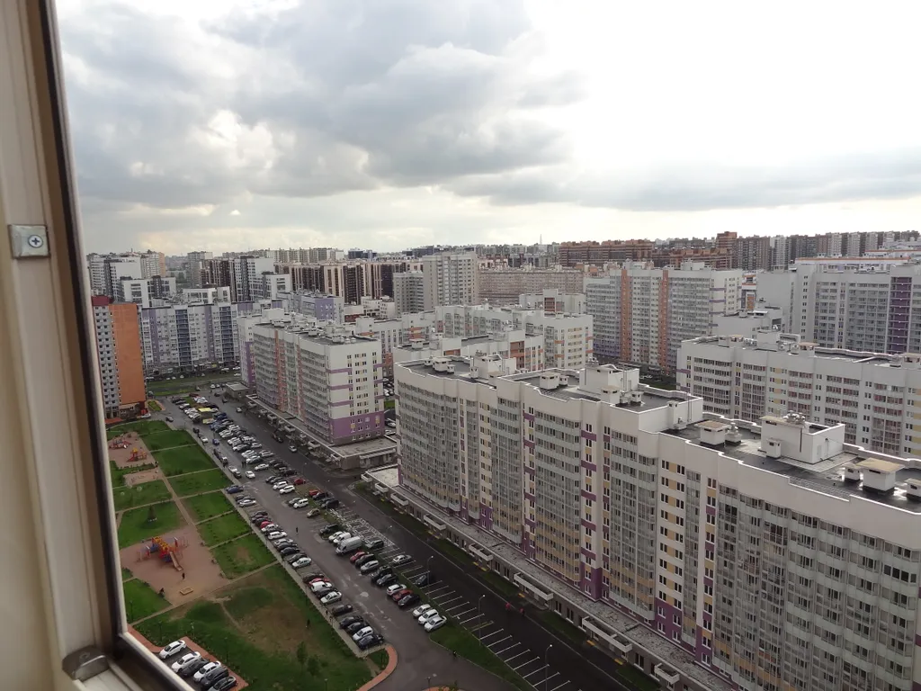 Уютная видовая квартира-студия рядом с метро Девяткино