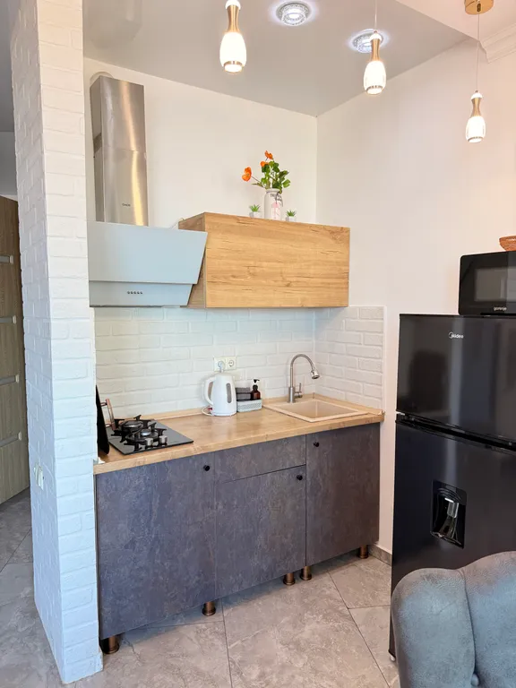 Квартира-студия у моря для наслаждения видом и комфортом