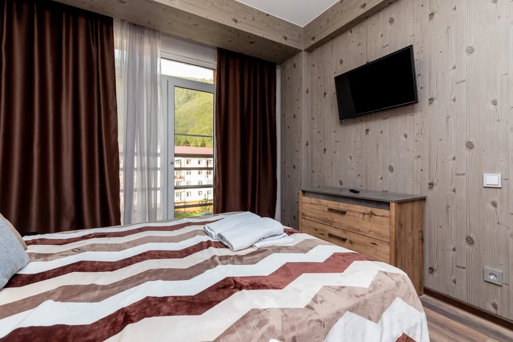 4-к квартира "Море апартаментов" рядом с Роза Хутор