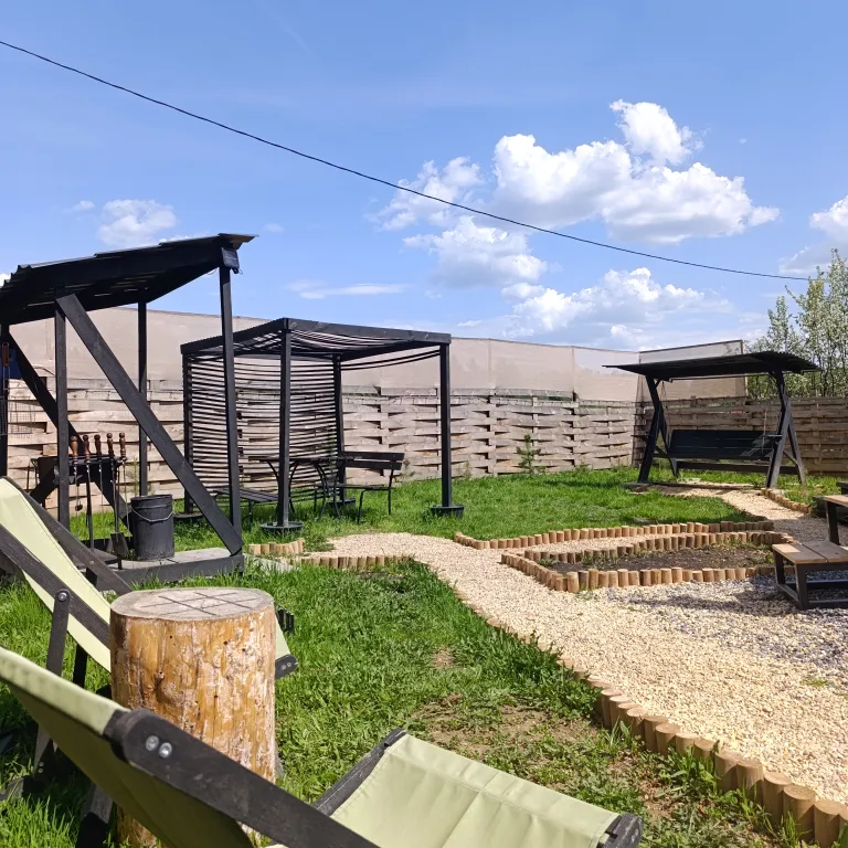 Дом 50m2 — чан-ванна, крытый бассейн, кухня