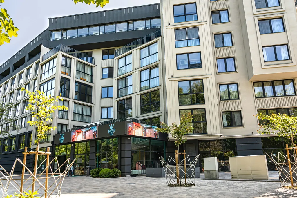 Квартира Квартира Уютные апартамент baden spa с бассейном — Светлогорск