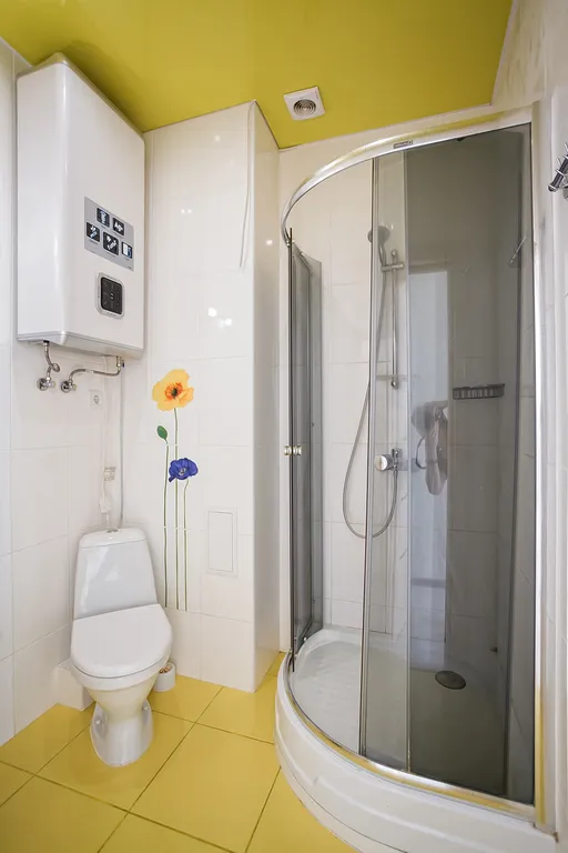 Студия на двоих с балконом у моря