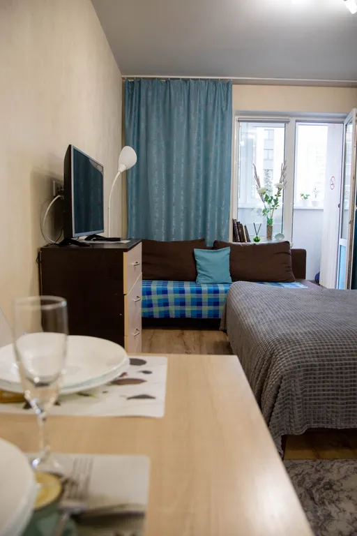 Уютная студия у метро Девяткино