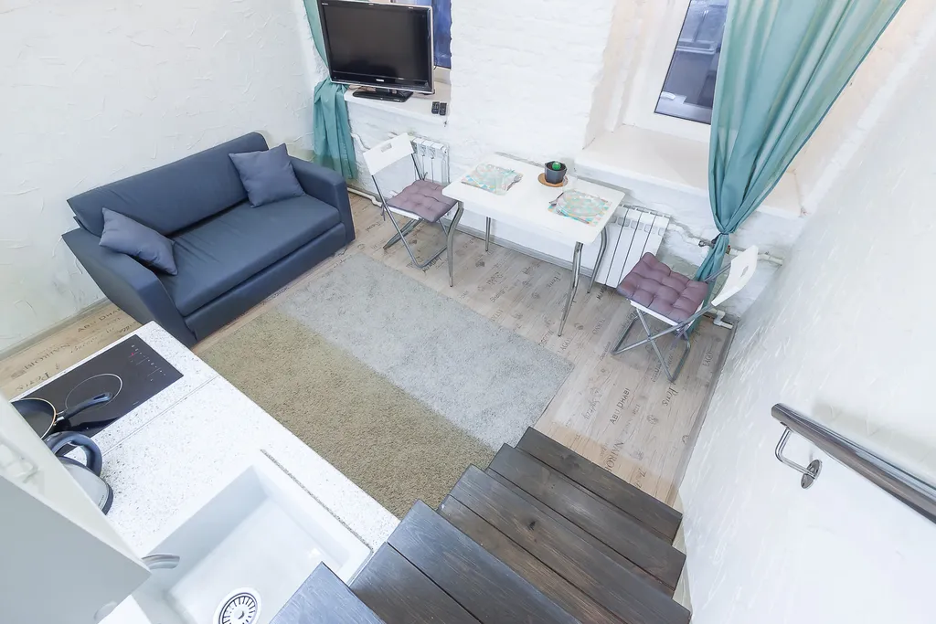 Квартира Квартира Уникальный двухуровневый лофт в центре — Санкт-Петербург