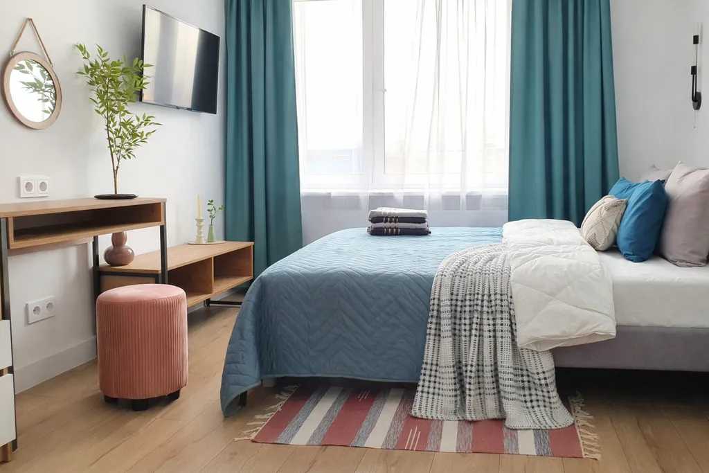 LanaRoom Новая студия с широкой кроватью