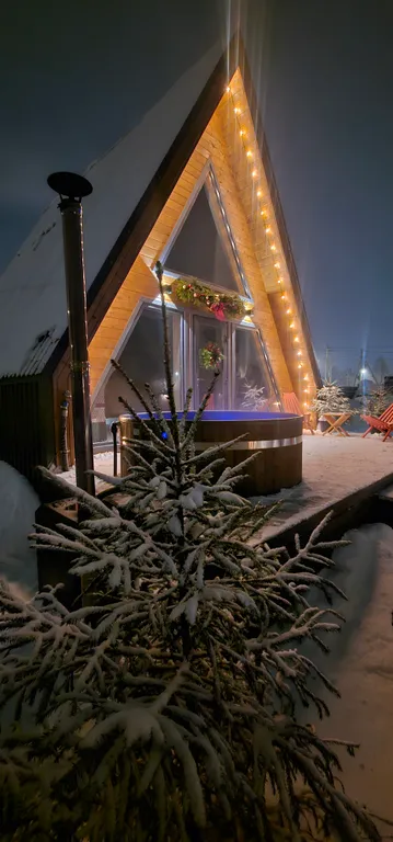 Загородный дом А-фрейм