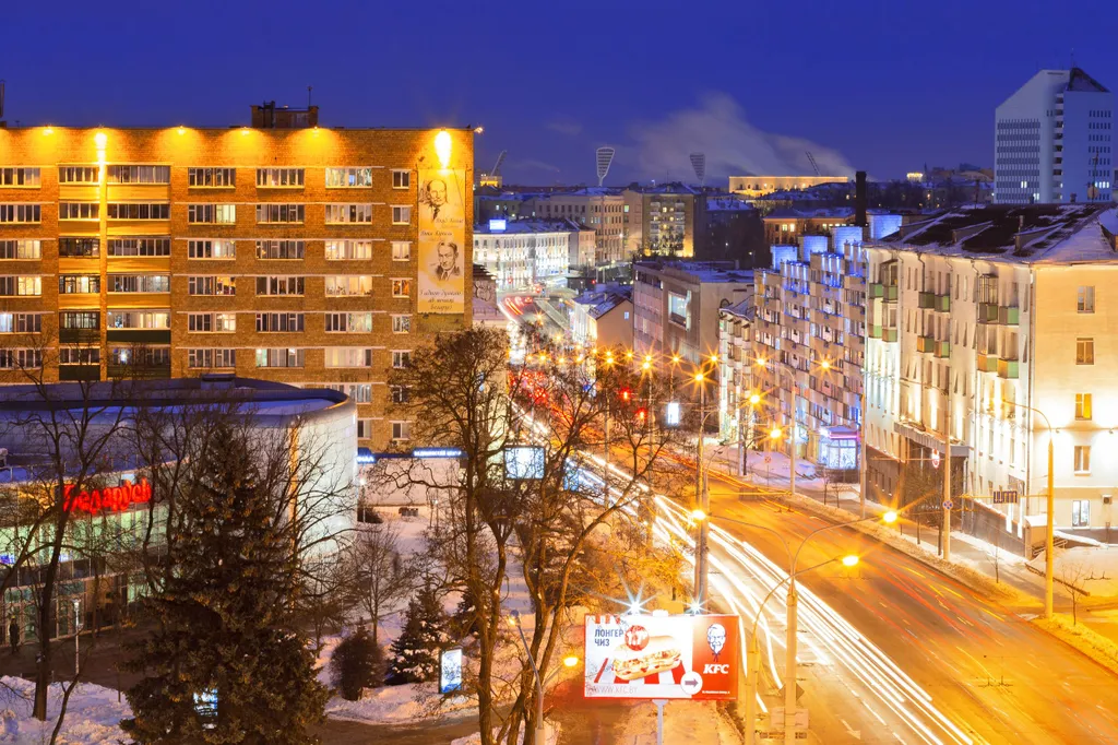 Квартира Уютная студия в самом центре с шикарным видом на город — Минск