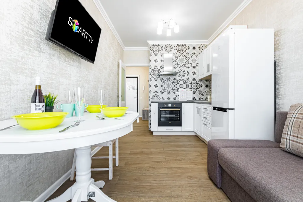 Квартира Квартира Центр Краснодара, 22 этаж, smart tv — Краснодар