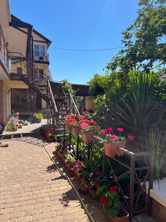 Двухкомнатный номер с кухней и бассейном