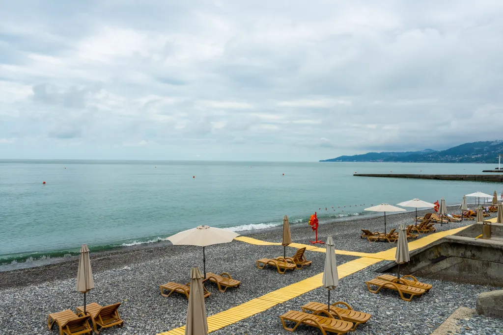 Апартаменты с собственным пляжем