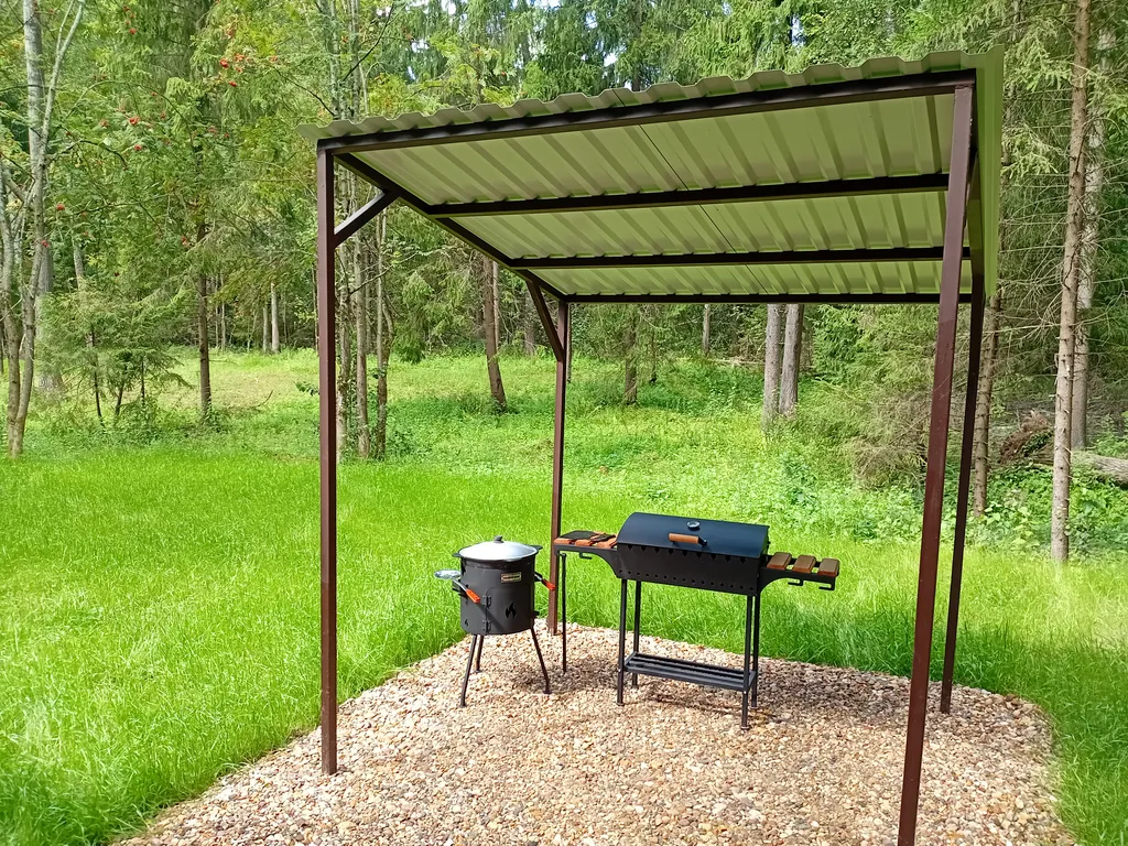 Коттедж Коттедж в Forest house с сауной в лесу — Никулино