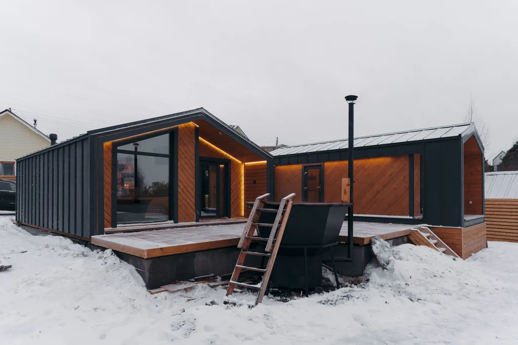 Дом с видом на озеро