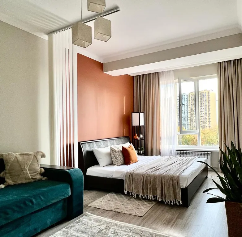 Просторный двухкомнатный апартамент Терракота