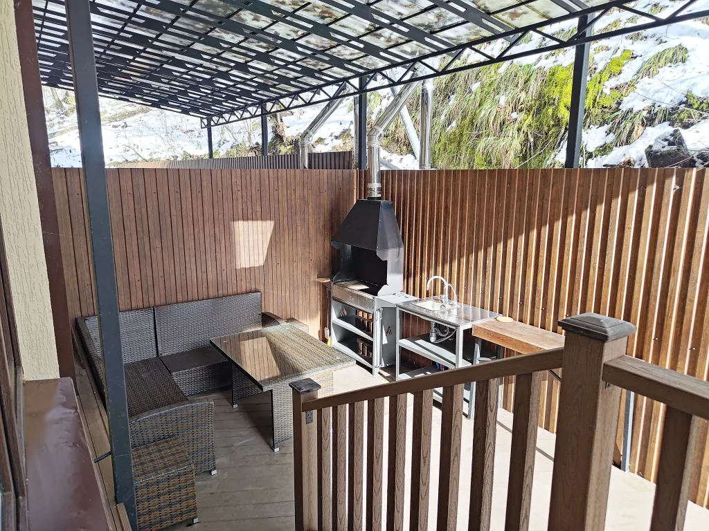 Апартамент со своей зоной отдыха и мангалом