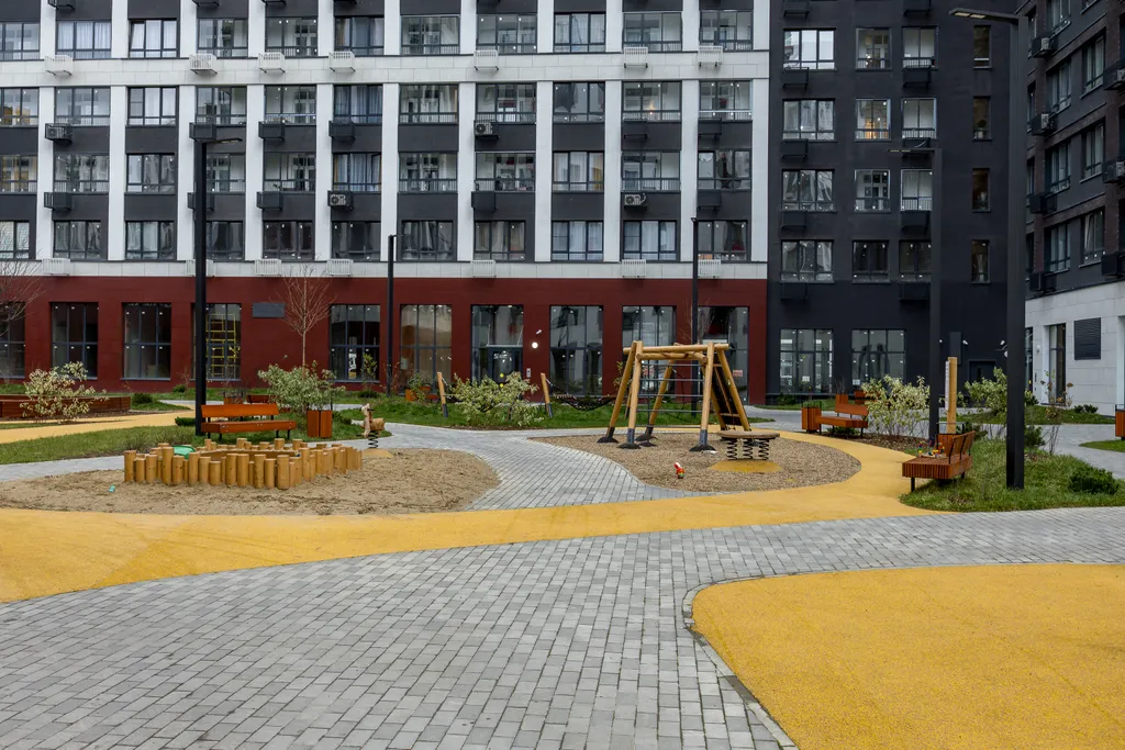 Квартира Квартира Стильная студия в ЖК Прокшино у метро Прокшино — Москва