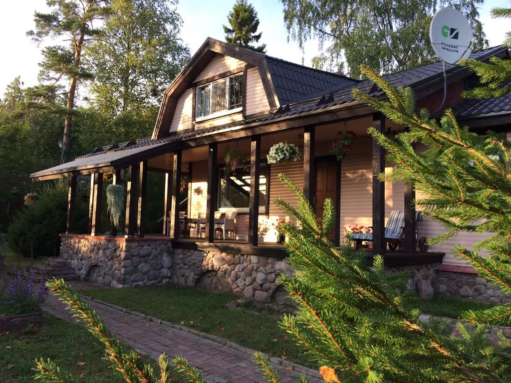 Коттедж Дом с пляжем и баней для посуточного проживания — Приморск