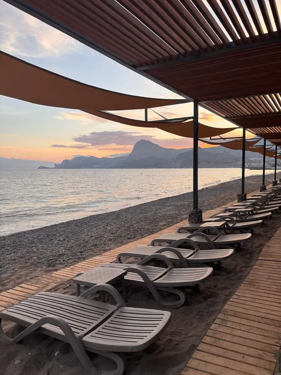 Премиум апартаменты на берегу моря в апарт-отеле Атлас 4*