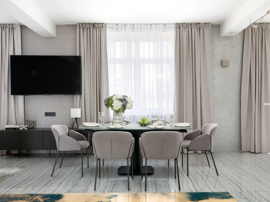 Квартира Квартира Новая Трешка у набережной — Москва