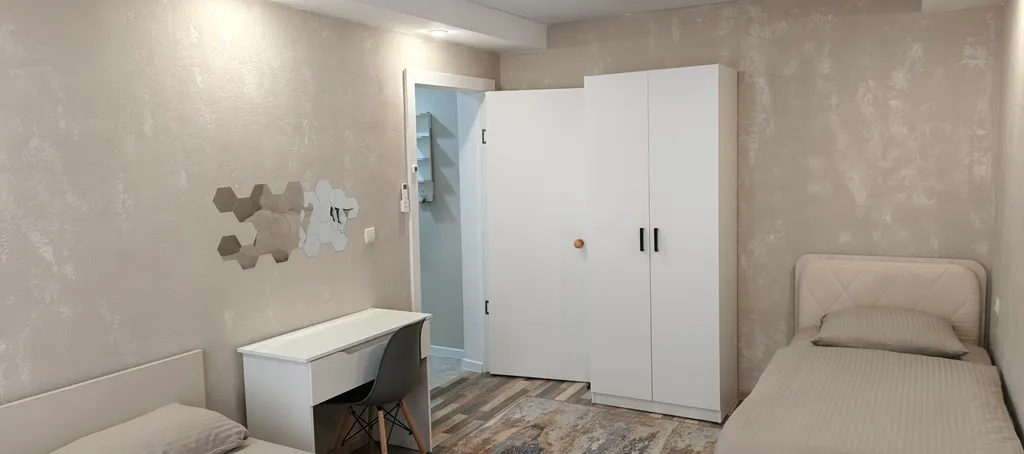 2-комнатная квартира 50м с новым ремонтом 4 кровати