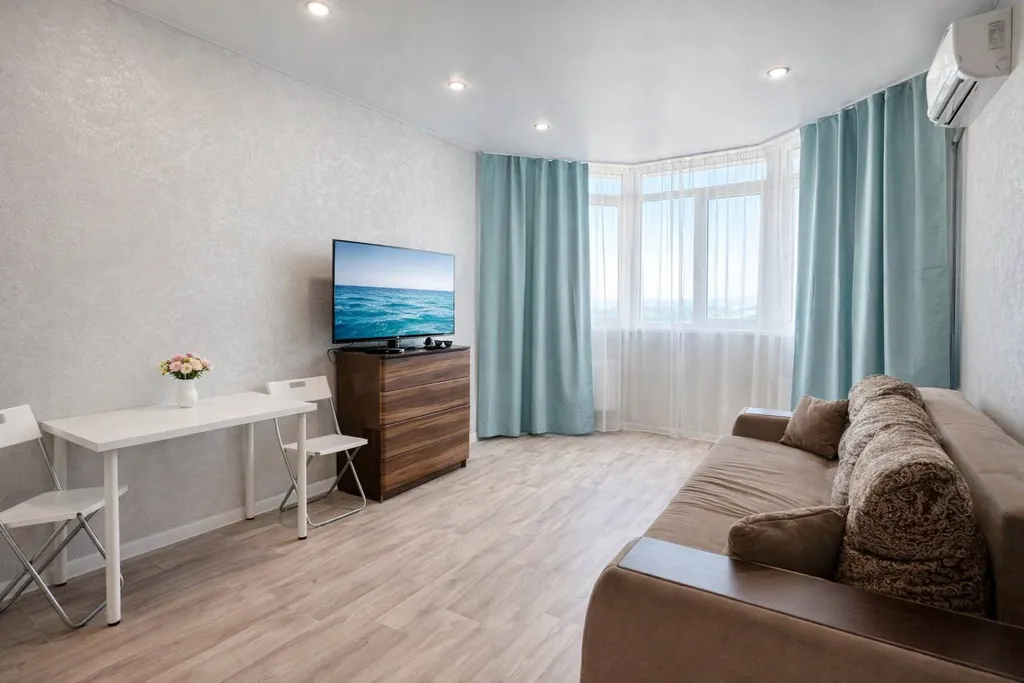 Уютная евро-двушка ЛайкХоум на проспекте Победы у БЦ Инвертор