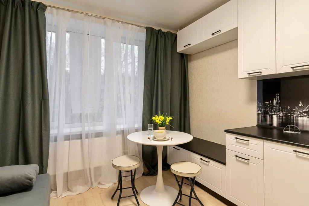 Квартира Квартира Уютная студия в тихом доме — Москва