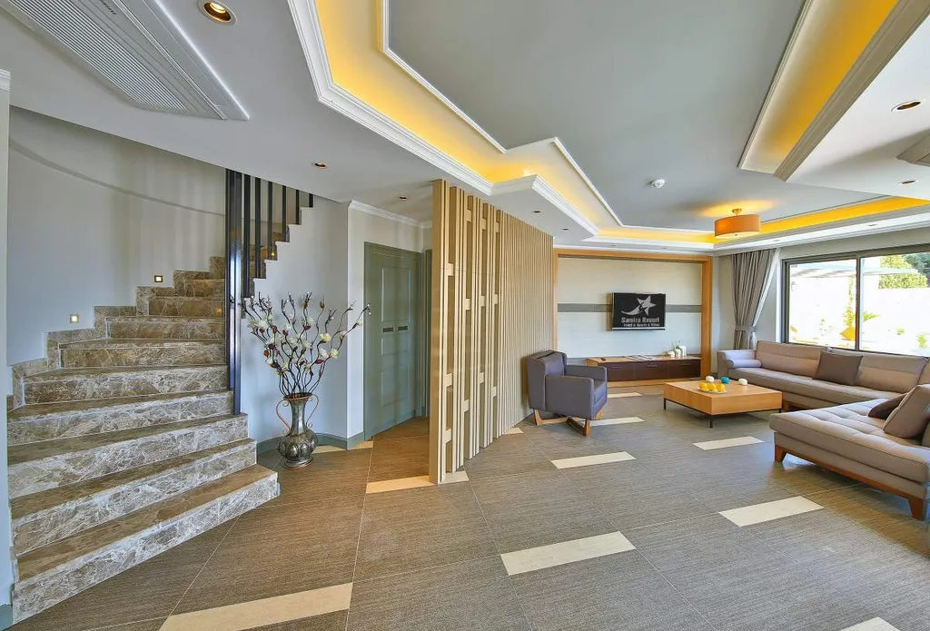 Коттедж Вилла 485 с видом на море и бассейном — Калкан