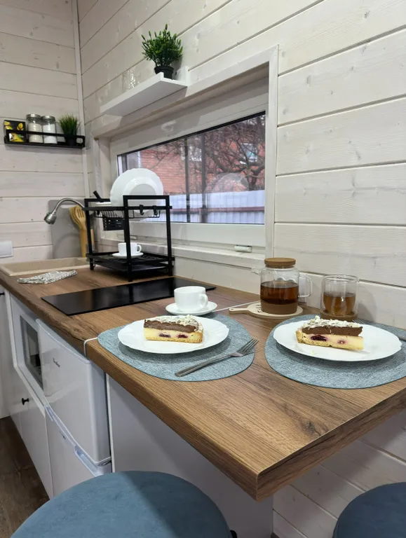 Уютный домик с парковкой