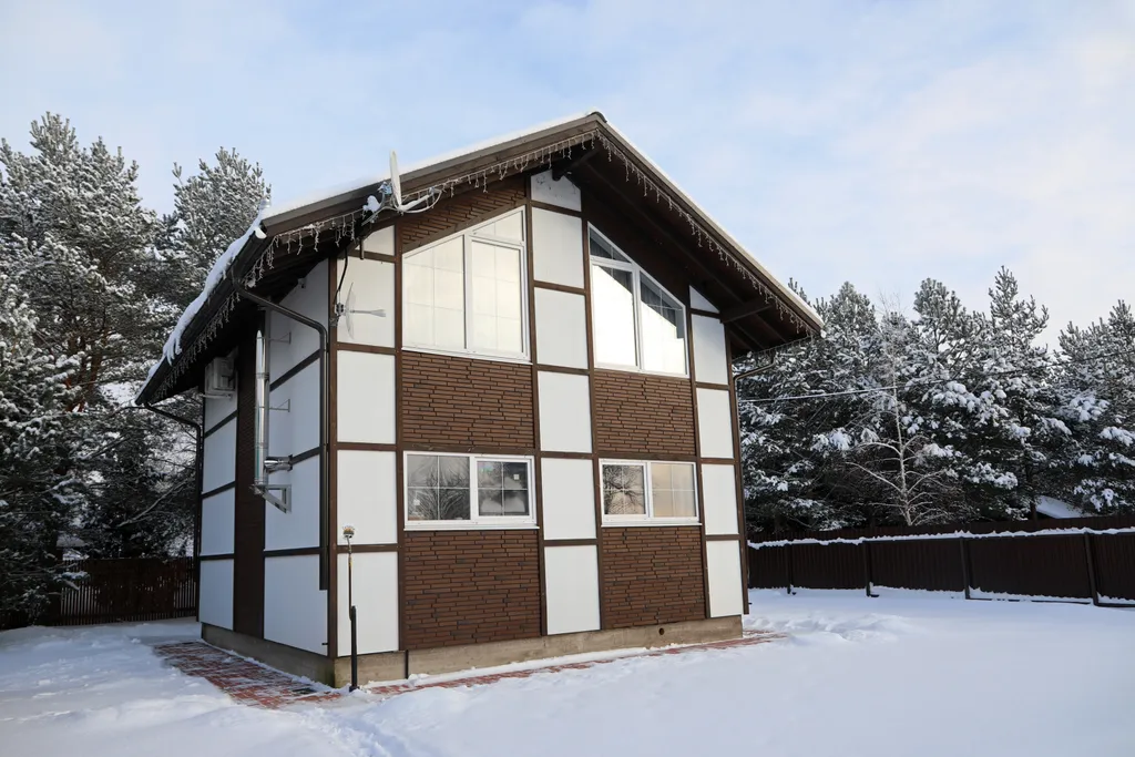 Дом в стиле фахверк на Селигере