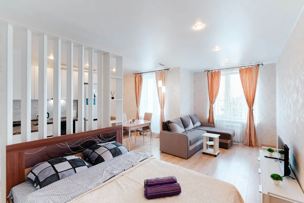 Уютная квартира-студия в центре левого берега Иртыша — аренда посуточно в Омск