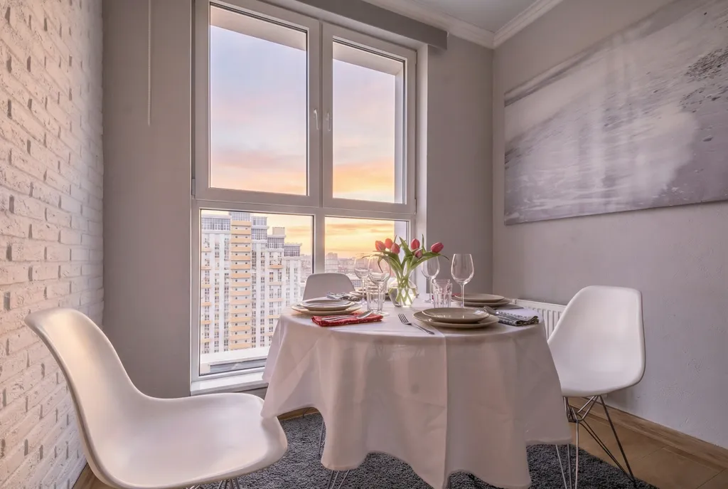 Квартира с видом на закат в ЖК Большом